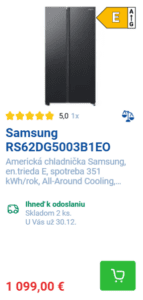 Samsung RS62DG5003B1EO