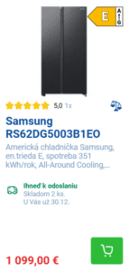 Samsung RS62DG5003B1EO