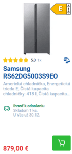 Samsung RS62DG5003S9EO