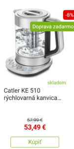 Catler KE 510 rýchlovarná kanvica 1,5 l