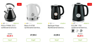 Ďalšie retro kanvice od 4home