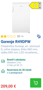 Gorenje R49DPW