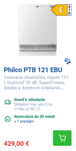 Philco PTB 121 EBU