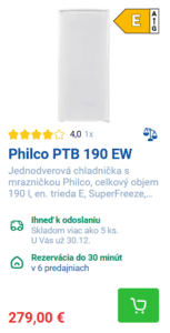 Philco PTB 190 EW