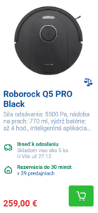 Roborock Q5 PRO Black