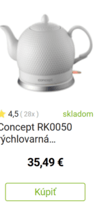 Rýchlovarná kanvica akcia 7