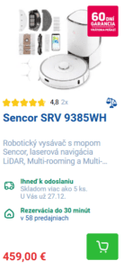 Sencor SRV 9385WH