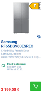 americká chladnička Samsung RF65DG960ESREO