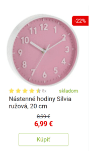 Nástenné hodiny do detskej izby