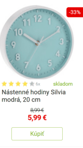 Nástenné hodiny do detskej izby