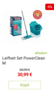 Leifheit mop