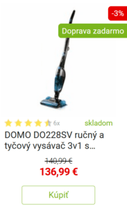 Vysávač a parný mop v jednom recenzie