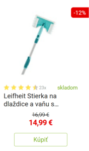 Stierka na okná Leifheit