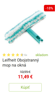 Stierka na okná Leifheit