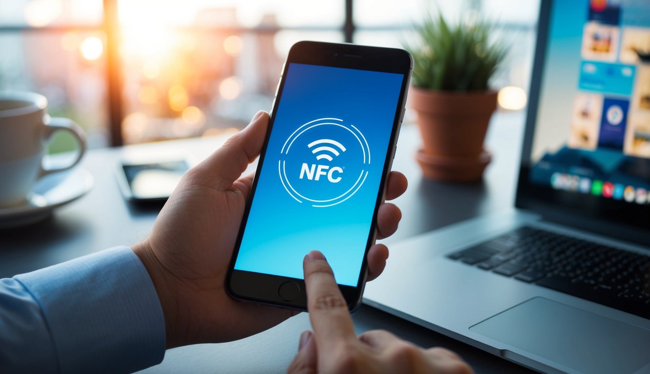 NFC v kombinácii s inými technológiami - Mobil s NFC