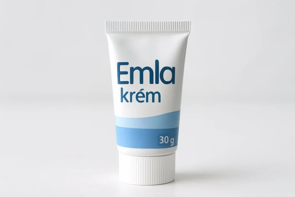Emla krém – lokálne anestetikum na zmiernenie bolesti