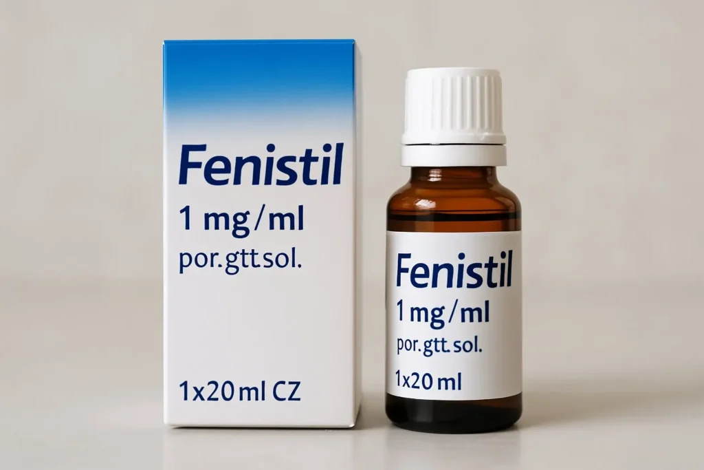 Fenistil 1 mg/ml perorálne kvapky 20 ml – liek na alergie