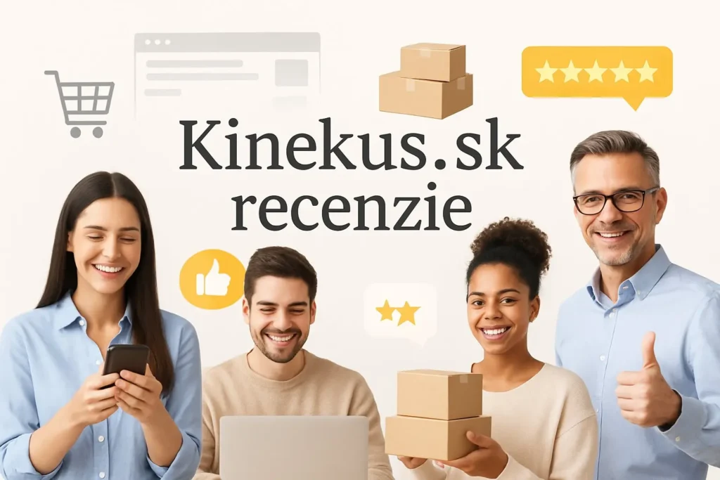 Kinekus.sk recenzie – hodnotenia a skúsenosti zákazníkov
