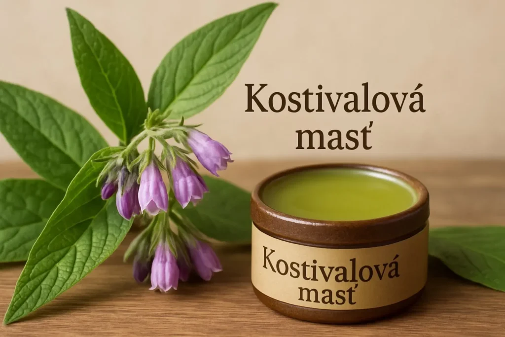 Kostivalová masť – prírodný liek na bolesť a zápaly