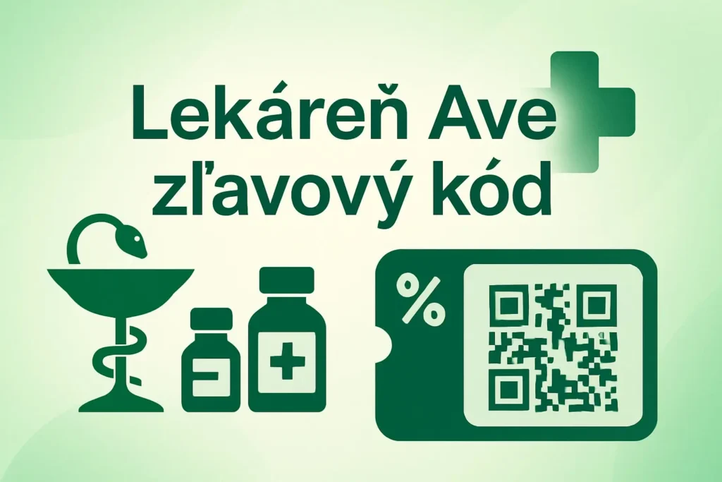 Lekáreň Ave zľavový kód – zľavy a kupóny pre výhodné nákupy