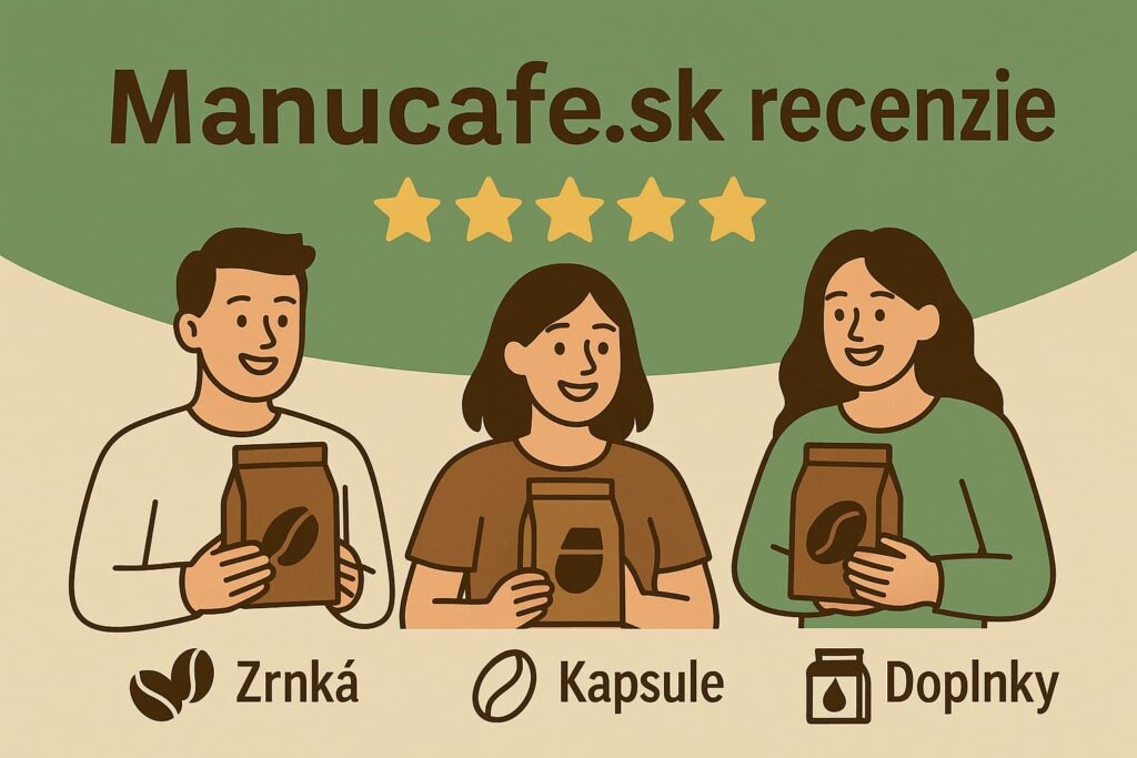 Zákaznícke recenzie na e-shop Manucafe.sk v slovenčine