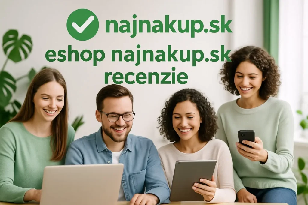 Eshop najnakup.sk recenzie – spokojní slovenskí zákazníci a hodnotenia online nákupov