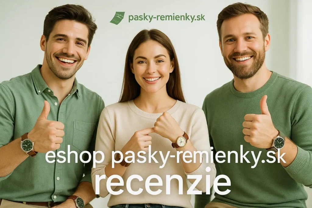 Eshop pasky-remienky.sk recenzie – spokojní zákazníci a hodnotenia remienkov na hodinky