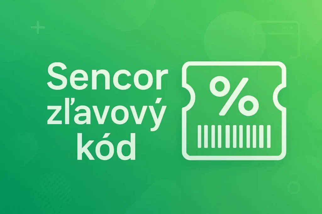 Sencor zľavovy kód