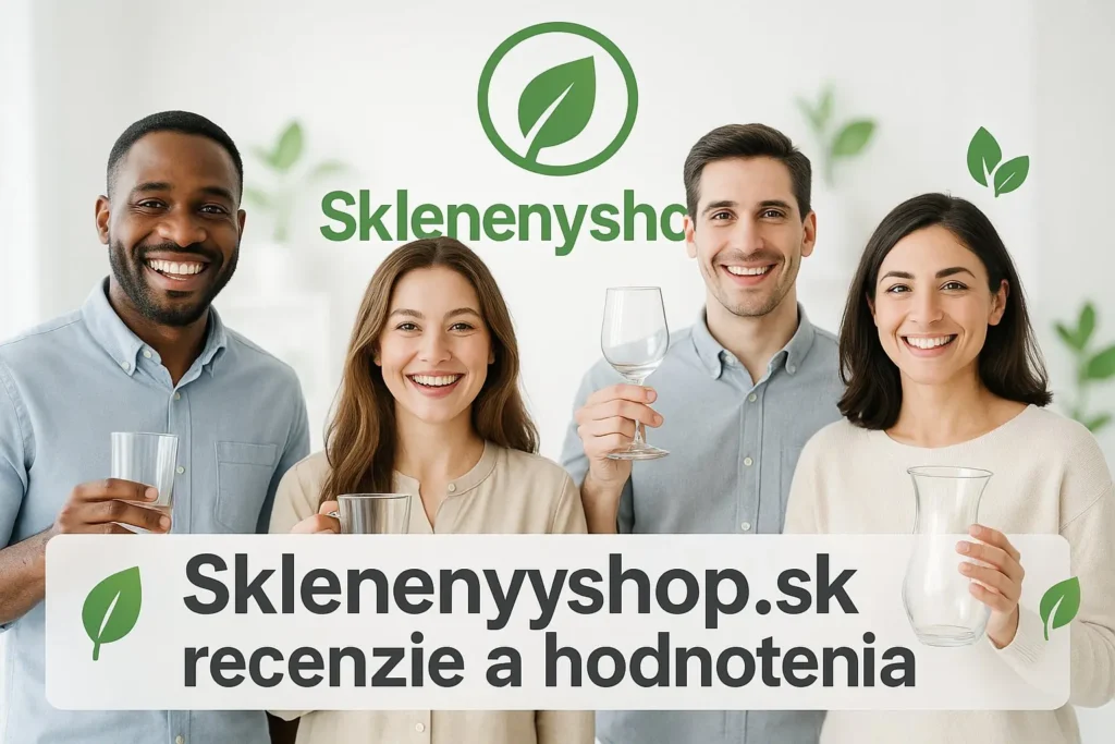 Recenzie a hodnotenia eshopu Sklenenyshop.sk – spokojní slovenskí zákazníci a kvalitné produkty zo skla