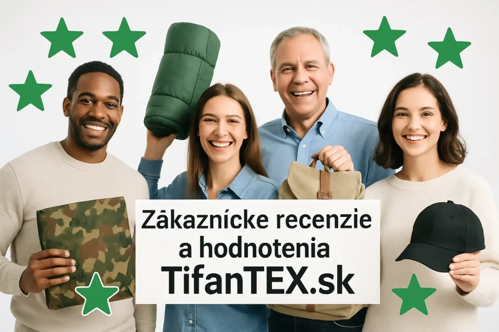 Zákaznícke recenzie a hodnotenia TifanTEX.sk – spokojní slovenskí zákazníci a kvalitné produkty