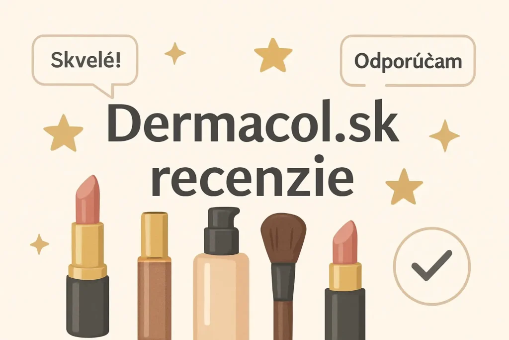 Dermacol.sk recenzie – hodnotenia a skúsenosti zákazníkov