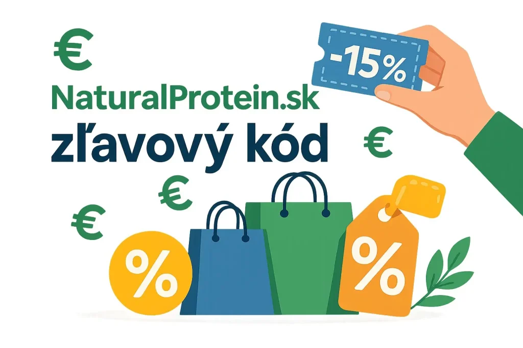 NaturalProtein.sk zľavový kód – ušetrite pri nákupe na NaturalProtein.sk