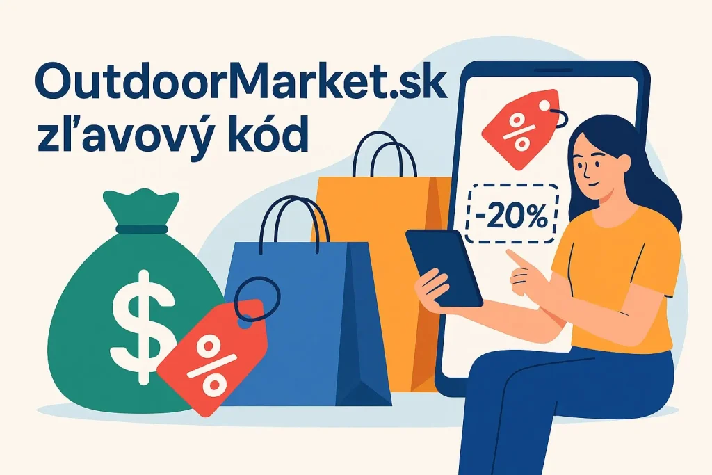 OutdoorMarket.sk zľavový kód – ušetrite pri nákupe na OutdoorMarket.sk