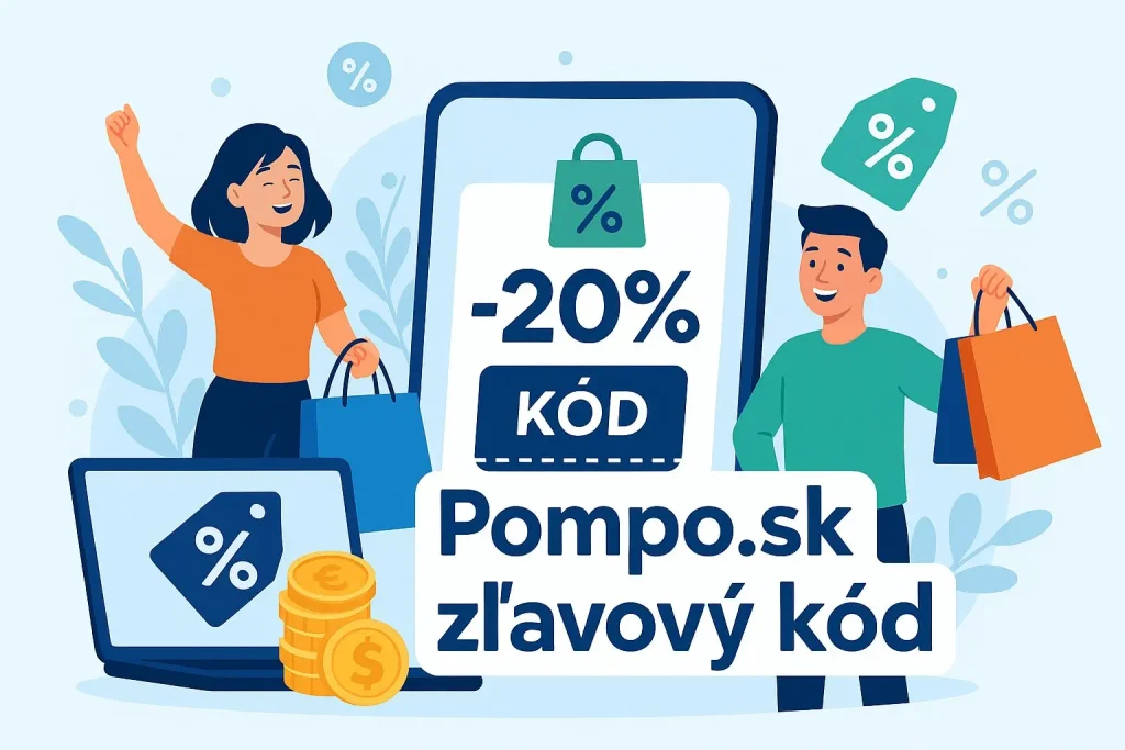 Pompo.sk zľavový kód – ušetrite pri nákupe na Pompo.sk