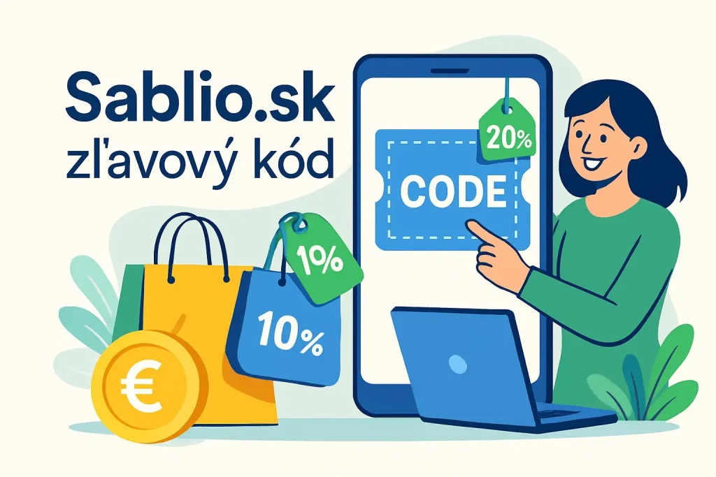Sablio.sk zľavový kód – ušetrite pri nákupe na Sablio.sk