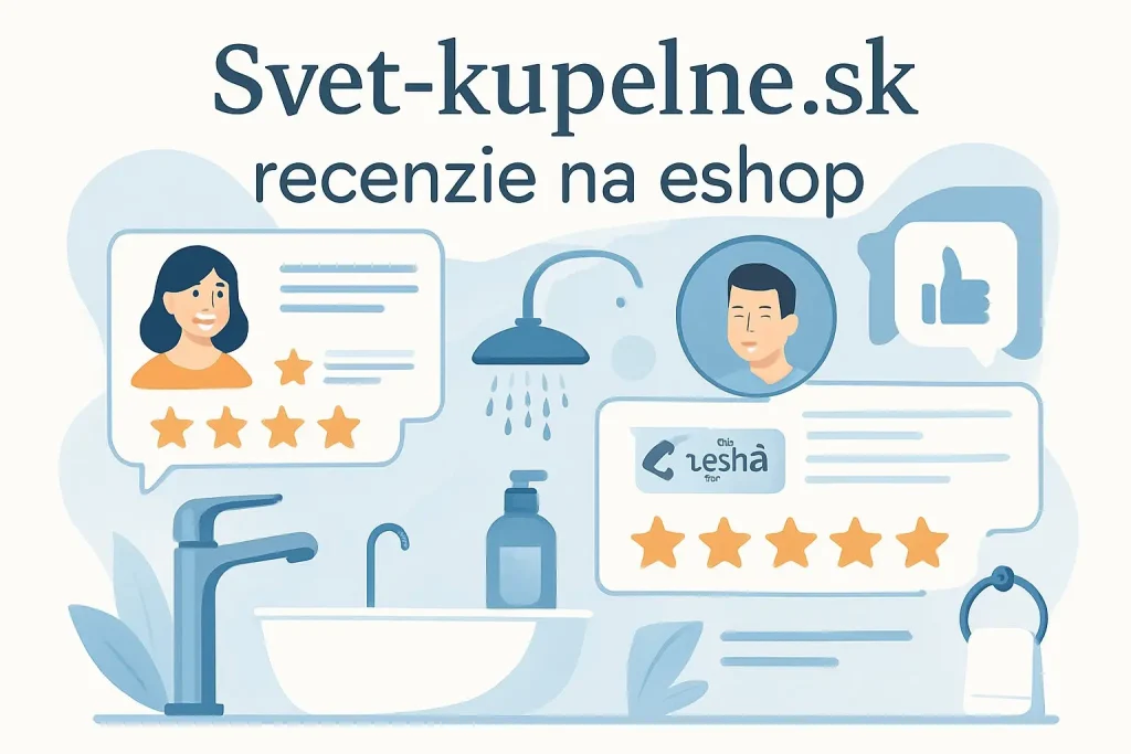 Svet-kupelne.sk recenzie na eshop – hodnotenia a skúsenosti zákazníkov