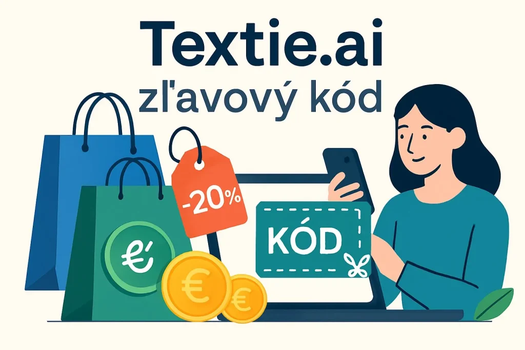 Textie.ai zľavový kód – ušetrite pri využívaní služieb Textie.ai