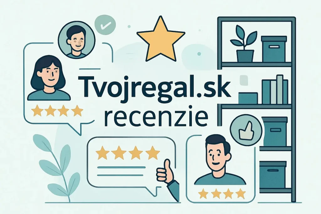 Tvojregal.sk recenzie – hodnotenia a skúsenosti zákazníkov