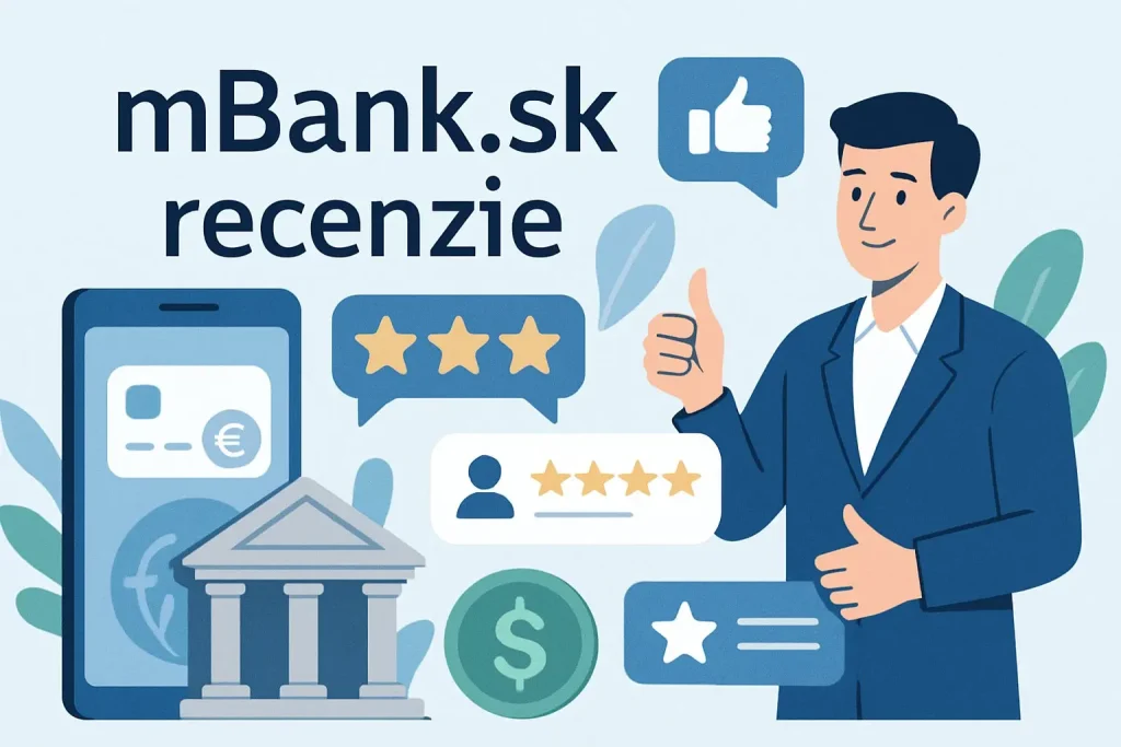 mBank.sk recenzie – hodnotenia a skúsenosti klientov