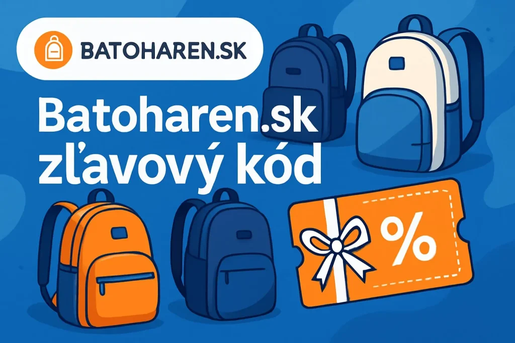 Batoharen.sk zľavový kód – aktuálne kupóny a zľavy na batohy, tašky a doplnky