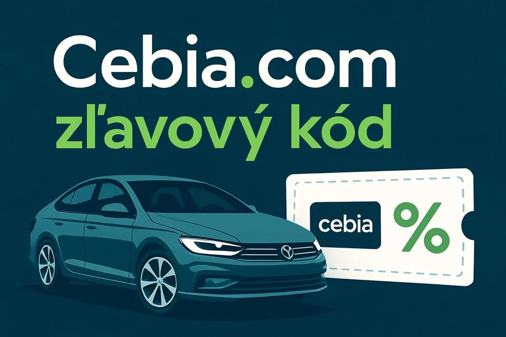 Cebia.com zľavový kód – aktuálne kupóny a zľavy na služby overenia vozidiel