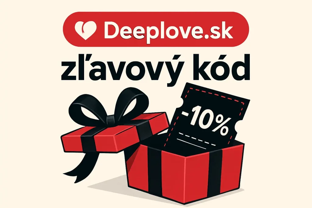 Deeplove.sk zľavový kód – aktuálne kupóny a zľavy na náku