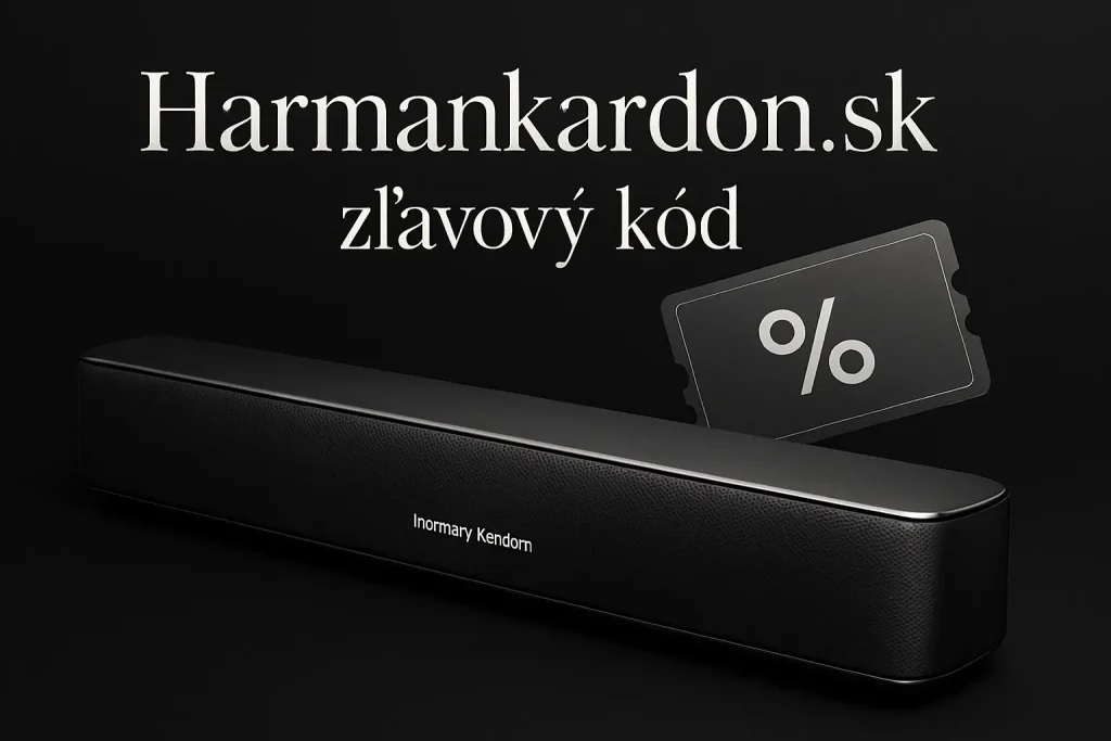 Harmankardon.sk zľavový kód – aktuálne kupóny a zľavy na prémiovú audio techniku