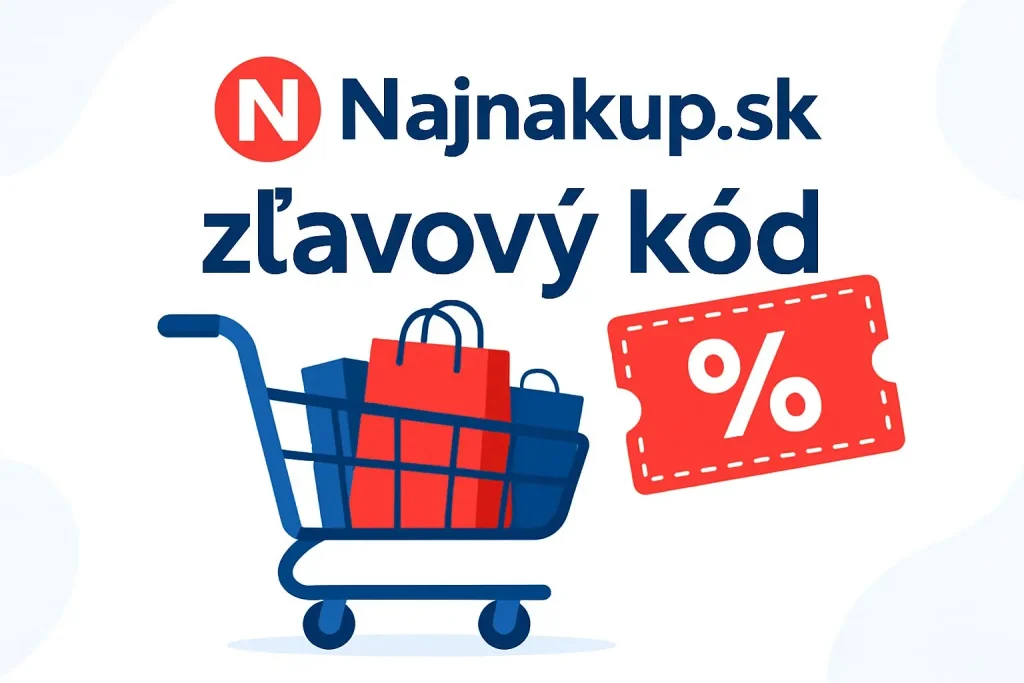 Najnakup.sk zľavový kód – aktuálne kupóny a zľavy na nákupy v obľúbených e-shopoch