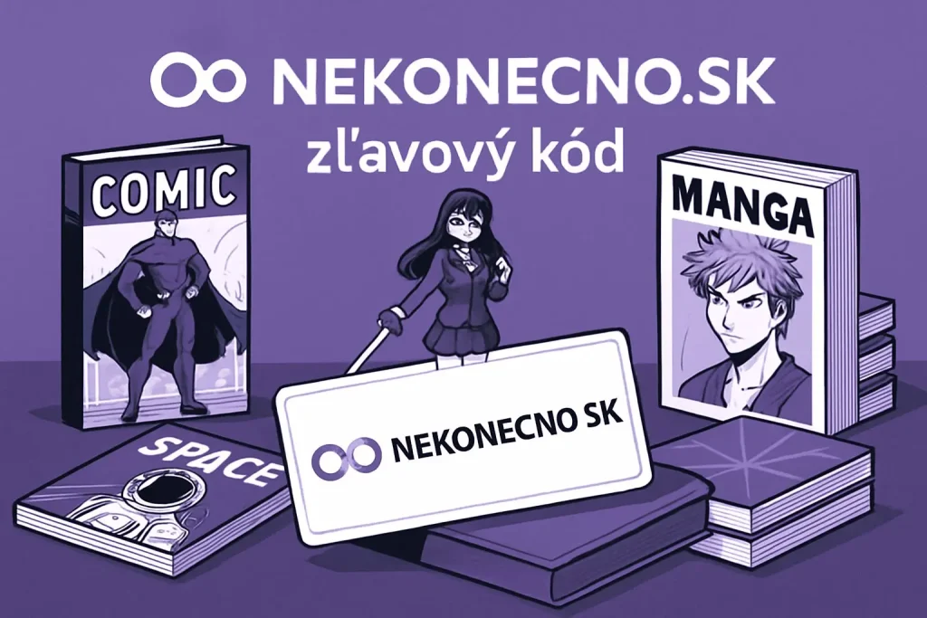 Nekonecno.sk zľavový kód – aktuálne kupóny a zľavy na komiksy, mangu a popkultúrne produkty