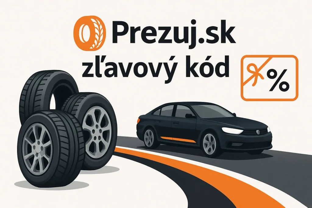 Prezuj.sk zľavový kód – aktuálne kupóny a zľavy na pneumatiky a autoservisné služby