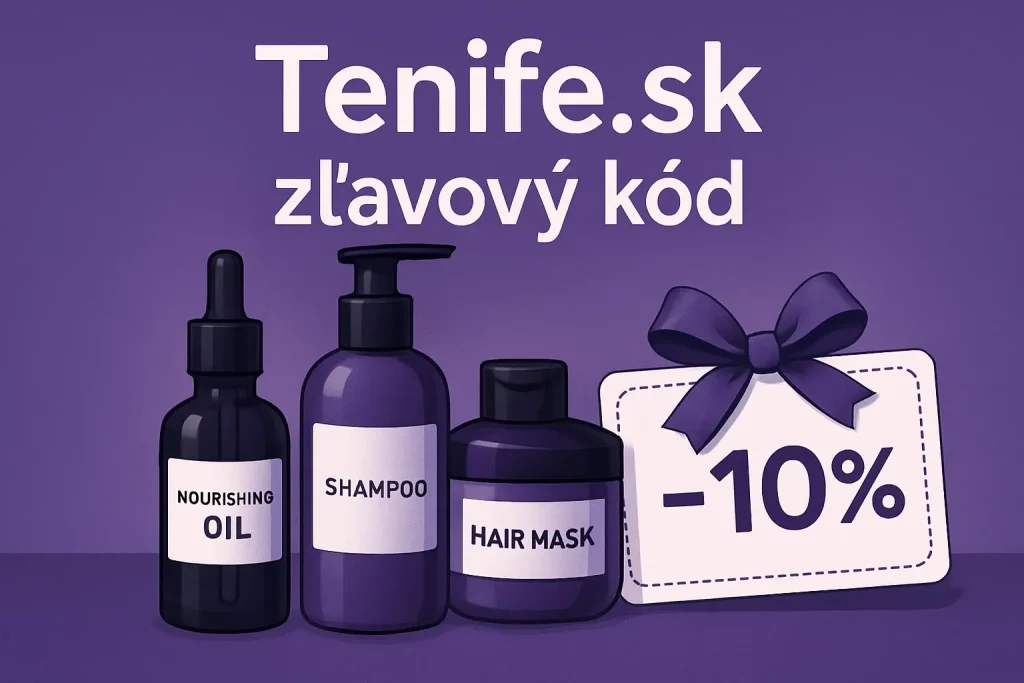 Tenife.sk zľavový kód – aktuálne kupóny a zľavy na profesionálnu kozmetiku a vlasovú starostlivosť