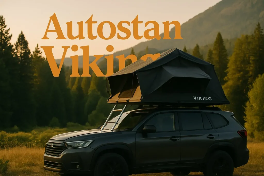 Autostan Viking – strešný stan pre dobrodružné cestovanie
