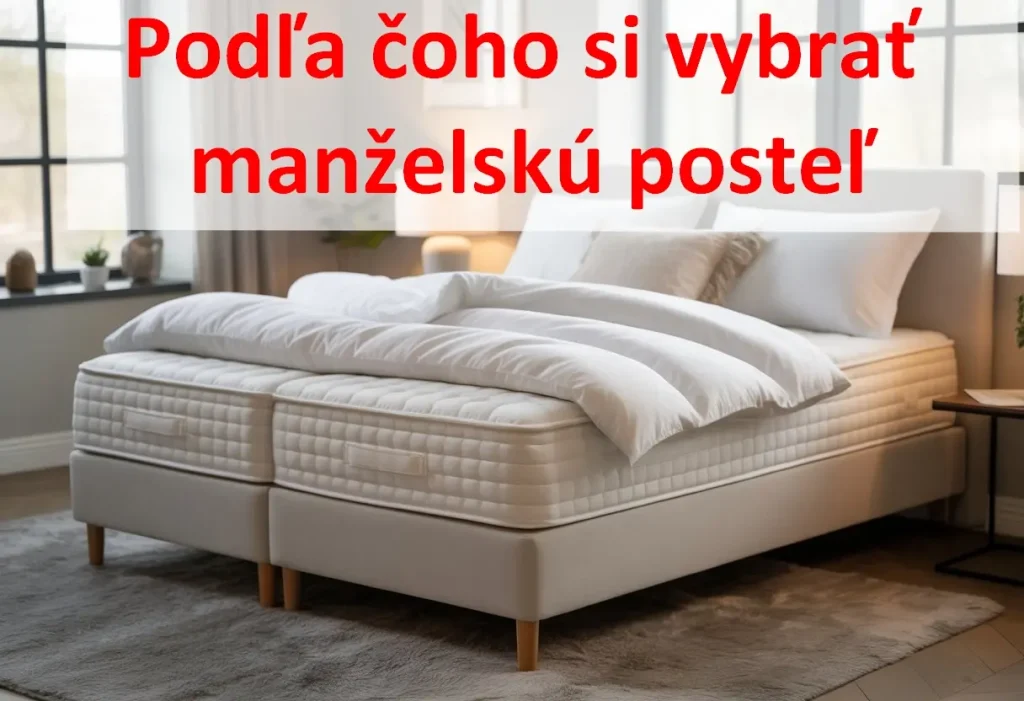 Podľa čoho si vybrať manželskú posteľ