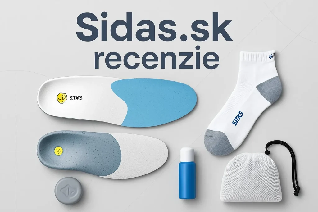 Sidas.sk recenzie – hodnotenia a skúsenosti zákazníkov s vložkami a produktmi